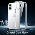 JETech Case for iPhone 16, Anti-Yellowing, Clear - Image 2