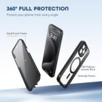 TIESZEN for iPhone 15 Pro Max Case, Compatible with MagSafe - Image 3