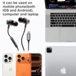 USB C Headphones Wired Earbuds for Samsung iPhone 17/16/15 Pro Max - Image 3