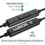 LUDOS OMNITONE Wired Earbuds in-Ear Headphones, 5 Year Warranty - Image 3