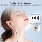 MORMOQUE EP05 Wired Earbuds 2 Pack,3.5 mm Jack Noise Isolating Earphones - Image 3