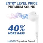 LUDOS FEROX Wired Earbuds in-Ear Headphones, 5 Year Warranty (B0BM4HGSFJ) - Image 3