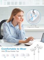 USB C Headphones for iPhone 17 16 15, Wired Earbuds with Mic & Remote Control - Image 3