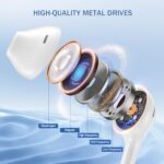Jogteg Wired Earbuds, 5 Pack 3.5mm Stereo Headphones with Microphone - Image 4