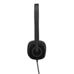 Logitech H151 Wired Headset Analog Stereo Headphones - Black - Image 3