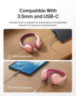 Belkin SoundForm Mini Kids Wired Headphones w/USB C to 3.5mm Dongle - Image 3