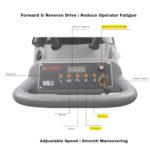 22" Self-Propelled Walk-Behind Floor Scrubber Dryer Machine - Image 3