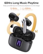 TAGRY Bluetooth Headphones True Wireless Earbuds 60H Playback LED Power Display - Image 3