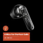 JBL Tune Flex - True Wireless Noise Cancelling Earbuds (Black), Small - Image 3