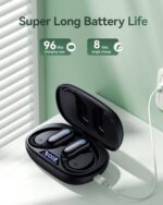 GNMN Active Noise Cancelling Ear Buds Wireless Earbuds 96hrs Playback Bluetooth - Image 3