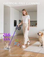 WVSAW Heavy Duty Steam Mop Cleaner for Hardwood, Tile, Laminate, Windows - Image 3