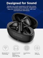 Lenovo E310 True Wireless Earbuds, Bluetooth 5.3 TWS Headphones with 13mm - Image 3