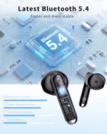 Wireless Earbuds, 2026 Bluetooth 5.4 Headphones Bass Stereo Ear Buds with Noise - Image 3