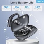 Bluetooth Headset with 72-Hour Talk Time & 500mAh Charging Case - Image 3