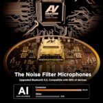 Bluetooth Headset V5.3, Wireless Headset with Dual Noise-Canceling Microphones - Image 3