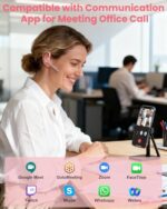 New Bee Bluetooth Headset V5.1 72H Talk Time Dual Mic with Mute Button for - Image 3