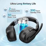 COSMUSIS Trucker Bluetooth Headset, Wireless Headsets with Noise Cancelling - Image 3