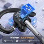 Bluetooth Headset, Wireless Headset with Dual-Mics & Noise Cancelling - Image 3