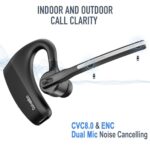 Conambo Bluetooth Headset 5.2 with CVC8.0 Dual Mic Noise Cancelling Bluetooth - Image 4