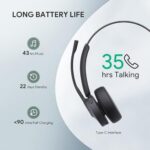 Yealink BH70 Mono Wireless Bluetooth Headset with Microphone for Work - Image 3