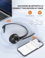 TECKNET Single Ear Bluetooth Headset - Noise Cancelling Microphone - Image 3