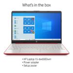 HP Pavilion Intel Pentium Silver N5000 4GB 128GB SSD Windows 10 Laptop Red - Image 5