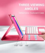 Harvopu for iPad A16 11th/10th Generation Case with Keyboard, Folio Cover - Image 4