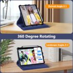 Fintie Rotating Case for iPad (A16) 11th Gen 11-inch, iPad 10th Gen 10.9" - Image 4