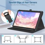 Fintie Rotating Case for 9-11 inch Tablet - Universal Stand Cover w/Pocket - Image 4