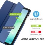 MoKo Slim Case for Samsung Galaxy Tab A11+ Plus/A9+ Plus 11 Inch, Navy Blue - Image 4