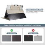 ProCase 9-11 Inch Android 15/14 Tablet Case, Stand Cover with Pencil Holder - Image 4