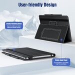 TiMOVO Universal Case for 10.1 Inch Android Tablet with Pen Loop, Black - Image 4