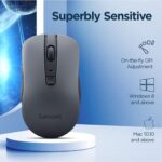 Lenovo WL310 Bluetooth Silent Mouse, Ergonomic, Adjustable DPI, Silent Clicks - Image 3