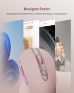 wegear USB Wireless Mouse for Laptop PC Mac, 2.4GHz Cordless Mouse with 6 - Image 4