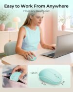 seenda Wireless Mouse for Laptop, 2.4G Noiseless Mouse with USB Receiver - Image 4