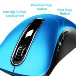 memzuoix 2.4G Portable Wireless Mouse, 1400 DPI Mobile Optical Cordless Mice - Image 4
