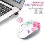 JUHOO Wireless Mouse with Nano Receiver for PC, Laptop, Notebook, Computer - Image 4