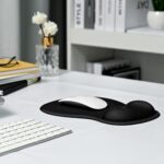 EooCoo Mouse Pad with Gel Wrist Rest, Ergonomic Mousepad Wrist Alignment - Image 4