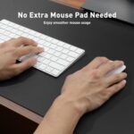 Aothia Leather Office Desk Pad Protector, Non-Slip PU Leather Desk Blotter - Image 5