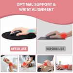 eulps Mouse Pad with Wrist Rest, Comfortable Computer Mousepad with Gel Wrist - Image 4