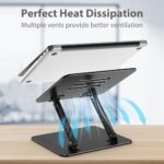 Adjustable Laptop Stand for Desk, Metal Laptop Riser Holder - Image 4