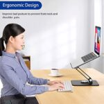 BESIGN LSX7 Laptop Stand with 360 Rotating Base - Image 3