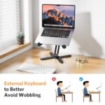 OMOTON 360° Rotating Laptop Stand Riser for Desk - Image 4