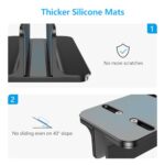 OMOTON Vertical Laptop Stand Holder, Desktop Aluminum Stand for MacBook with - Image 4