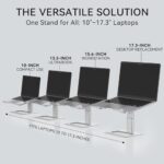 SOUNDANCE Adjustable Laptop Stand for Desk, Computer Stand - Image 4