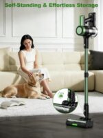 Cordless Vacuum Cleaner, 500W 55KPa 10-in-1 Self-Standing Stick Vacuum with - Image 4