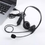 Computer USB Headset with Mic, Wired Headphones with Microphone for PC - Image 5