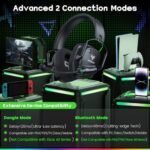 WESEARY Wireless Gaming Headset for PC, PS5, PS4, Switch & Mac - Image 4