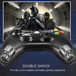 Xbox 360 Controller, USB Wired Gamepad Joystick with Improved Dual Vibration and - Image 4