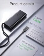 130W USB C Laptop Charger Compatible with Dell XPS 15 17 9575 9500 9510 9520 - Image 4